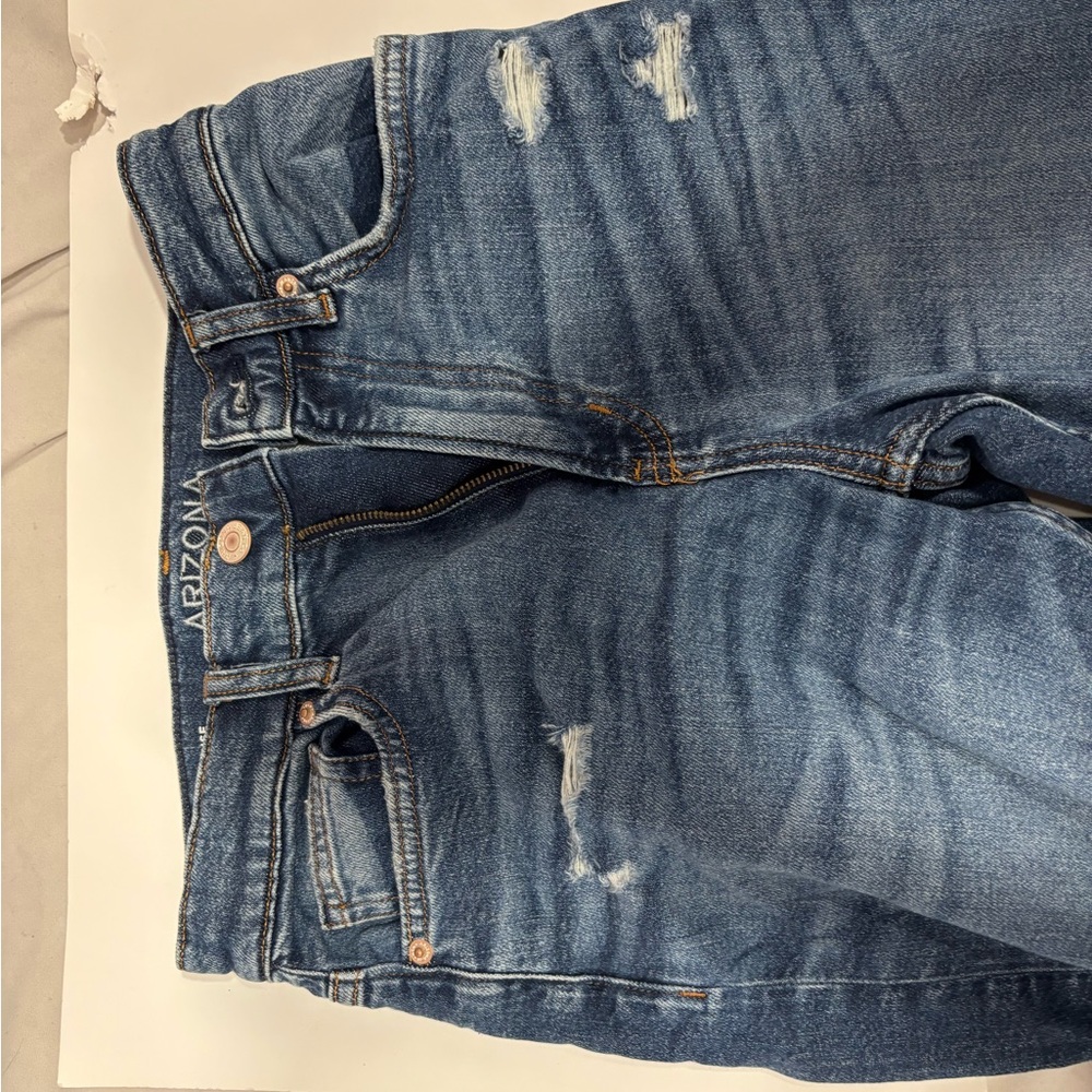 Arizona Jean Company Blue Straight Leg Jeans
